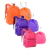Mochila de Costa Feminina Clio Transparente Neon
