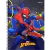 Caderno Universitário Capa Dura Spiderman StarSchool Jandaia 1 Matérias 80 Folhas - X-Data Papelaria