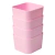 Kit Organizador Porta Objetos com 4 Peças Rosa Pastel Dello - comprar online
