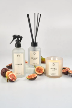 Kit Flor de Figo - Vela, Home Spray e Difusor