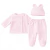 Set 3 Piezas - Plush Rosa