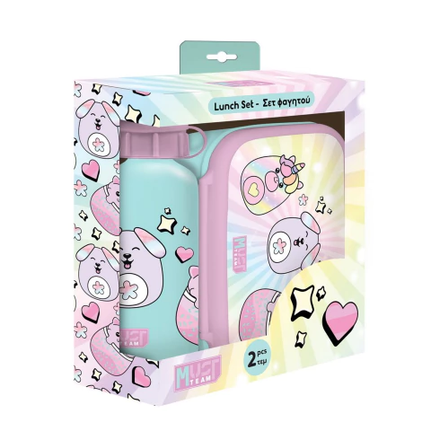 Set Almuerzo Lunchera 800ml Y Cantimplora Aluminio 500ml - - comprar online