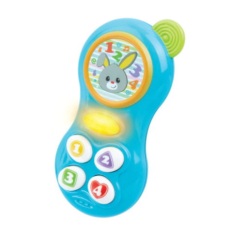 Teléfono Didáctico Winfun Luz Y Sonido +3m Infantil