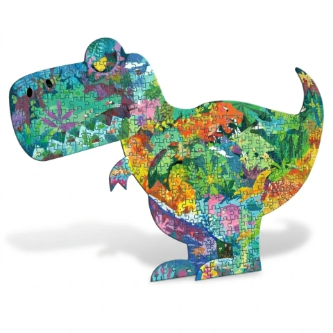 Rompecabezas Dinosaurio 295 Piezas Juego Educativo Infantil +6 Años
