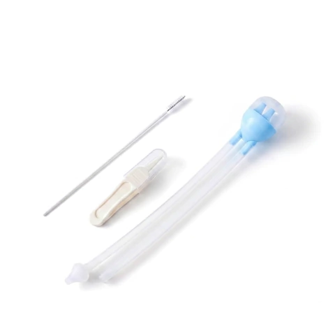 Aspirador Nasal Para Bebé Con Succión Manual + Accesorios