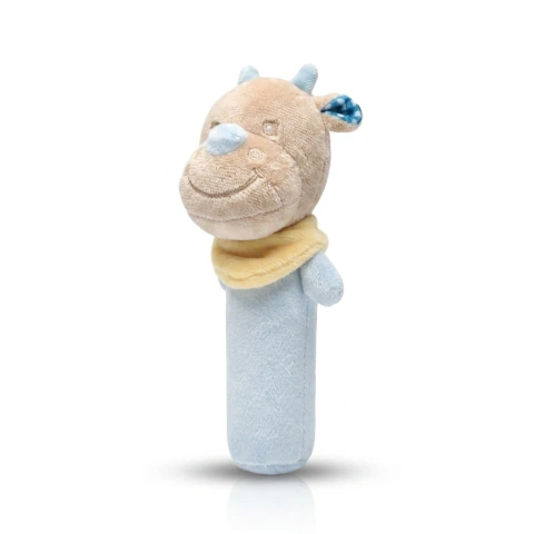 Sonajero De Peluche Animal Para Bebé Con Texturas Suaves