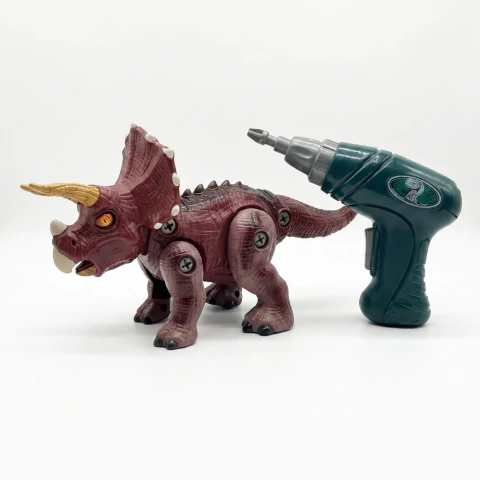 Dinosaurio Triceratops Interactivo Con Luces Sonido Y Movimiento