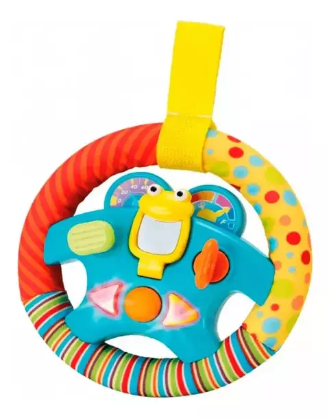 Volante Didáctico Para Bebé Winfun Con Luces Y Sonidos +3 Meses