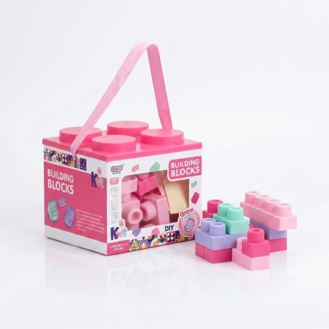 Set de Bloques de Construcción 16 Piezas Portátil +3 Años