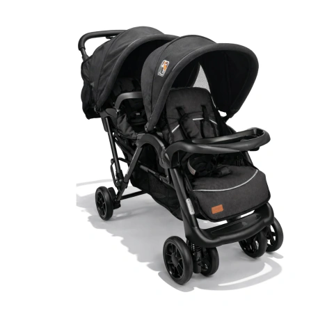 Cochecito Mellizos Mega Baby Akita Para Bebés