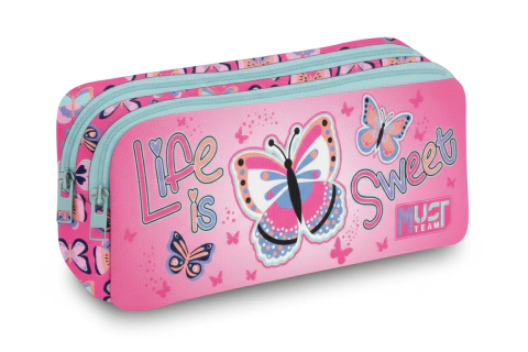 Cartuchera Escolar Doble Cierre Must Team Estampado - comprar online