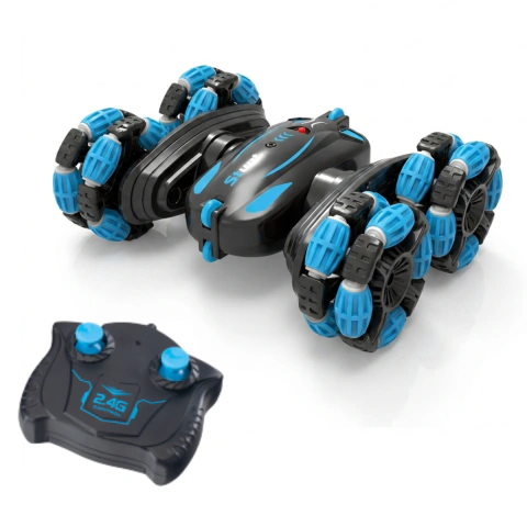Auto a Control Remoto 4x4 Stunt Car 360° Sensor Movimiento