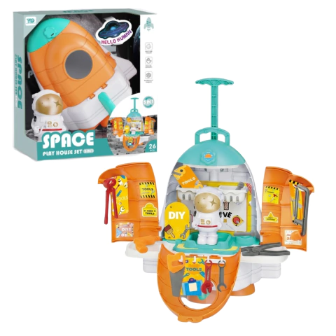 Cohete Espacial Set 5 en 1 con Herramientas y Accesorios