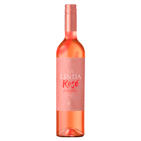 Vinho La Linda Rose Malbec 750ml