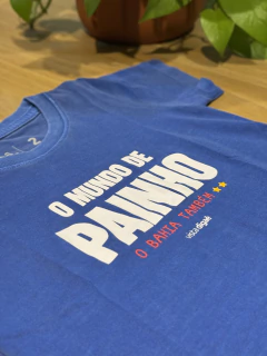 T-SHIRT INFANTIL - O MUNDO DE PAINHO na internet