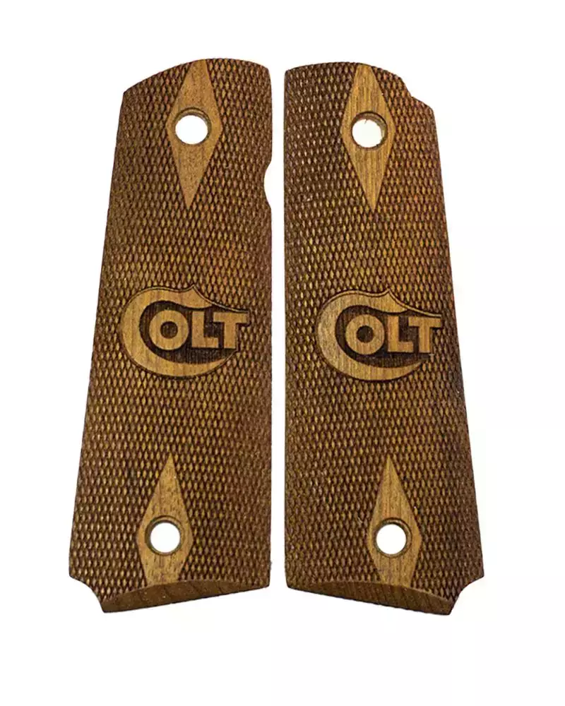 Empunhadura Colt 1911 Zig. Com Logo e Diamantes