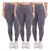 Kit 3 Calças Legging Feminina Academia Fitness Tendência - comprar online
