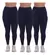 Kit 3 Calças Legging Feminina Academia Fitness Tendência - loja online