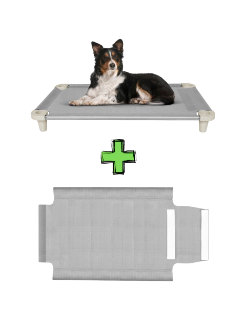 Kit Caminha Pet + tela reposição Acrimet cinza 711