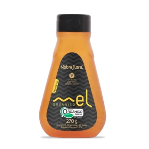 MEL ORGÂNICO MULTIFLORAL NOBREFLORA - 270G