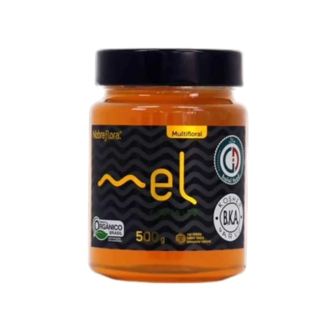 MEL ORGÂNICO MULTIFLORAL NOBREFLORA - 500G