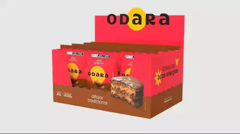 ALFAJOR ODARA 65 G - CAIXA COM 12 UNID
