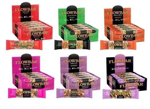 Barinha Nuts e Cereais 30g Flowbar Caixa C/ 12 Unidades