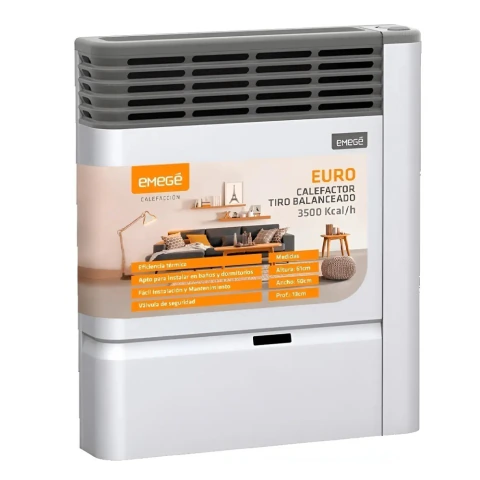 Calefactor Emege Euro 2135TBU 3500 Calorias