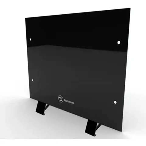 Panel electrico Westinghouse WH-CH122CONV 1000/2000 Watts Negro