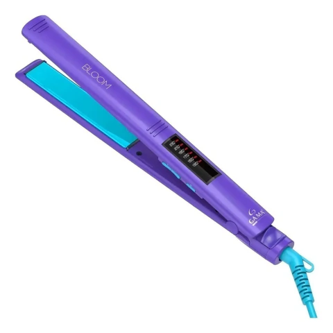 Planchita de pelo Gama Italy Bloom Elegance LED 6niv Tecnologia ION 230° Violeta