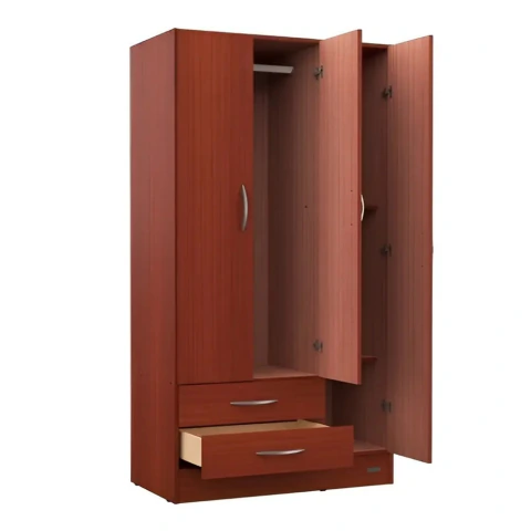 Placard Mosconi 55982 23 Milenial Express 3 puertas/2 cajones Caoba