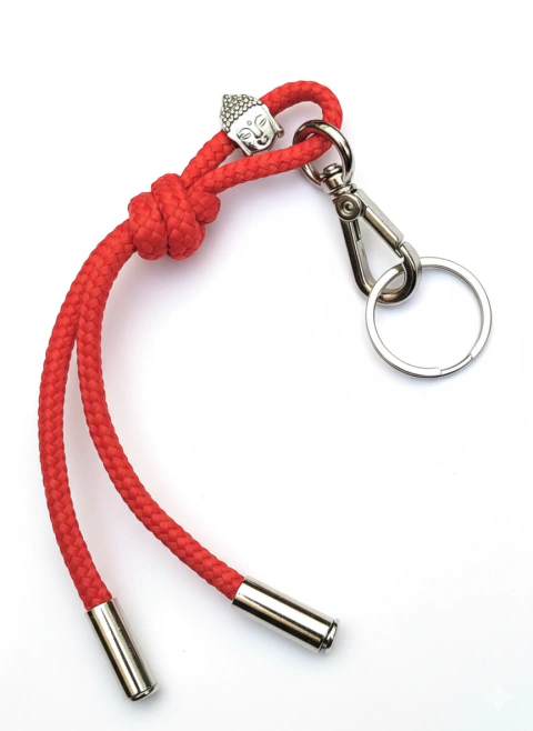 Chaveiro Vermelho - Buda - comprar online