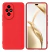 Funda De Tpu Honor 200 Carcasa Protectora De Silicona Rojo Lisa