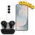 Galaxy S25 Fe Doble Sim 512GB/8RAM Blanco + Audífonos