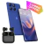 Combo Moto Edge 60 Pro Doble Sim 512GB/12RAM Azul + Audífonos