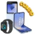 Combo Galaxy Z Flip 6 256GB/12RAM Azul