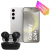 Combo Galaxy S24 Plus 256GB/12RAM Gris Marmol