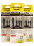 AWEI AXU-002 CABLE AUX 2 EN 1 NEGRO (3 piezas)
