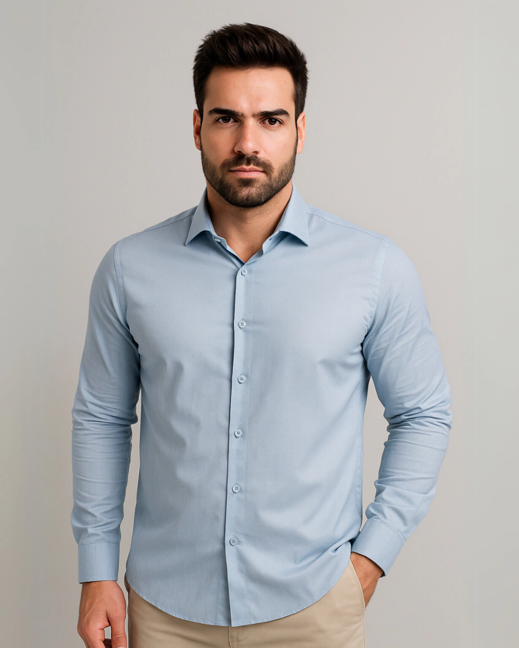 Camisa LEMS Slim Fit Confort