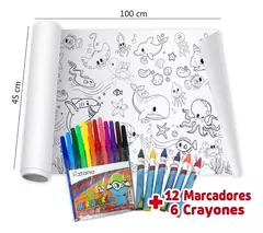 OFERTA 2X1 | Rollo de Dibujo para Niños | Para Pintar, Colorear y Crear Sin Límites + REGALO en internet