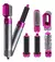 Escova Secador de Cabelo 5 em 1 Multifuncional - Pink/Prata