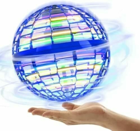 Bola flutuante de bumerangue que volta a você ( COR AZUL )