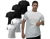 Camisa Dry Fit Masculina – Kit com 5 Peças, Conforto, Secagem Rápida e Anti-Odor (BR, Alfa, G, Slim, Branca e Preta)