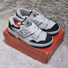 ZAPATILLAS NEW BALANCE 550 WHITE BLACK RETRO AAA - [ZU00262] - comprar online