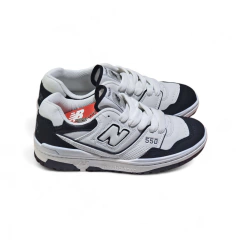 ZAPATILLAS NEW BALANCE 550 WHITE BLACK RETRO AAA - [ZU00262]