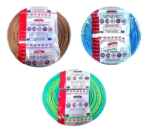 Cable Unipolar 2,5mm Pack X 3 rollos de 100m Normalizado