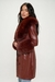 Emberlong Vegan Leather Coat - comprar online