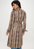 Wild Ambition Faux Snakeskin Trench - comprar online