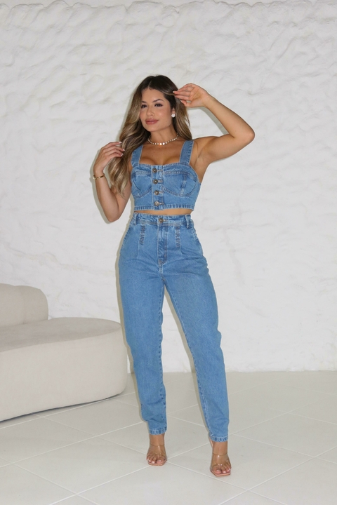 Conjunto Calça Jeans - comprar online
