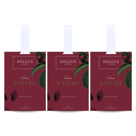 Kit 3 Sachês Aromáticos - CEREJA & AVELÃ - 100 ml - comprar online